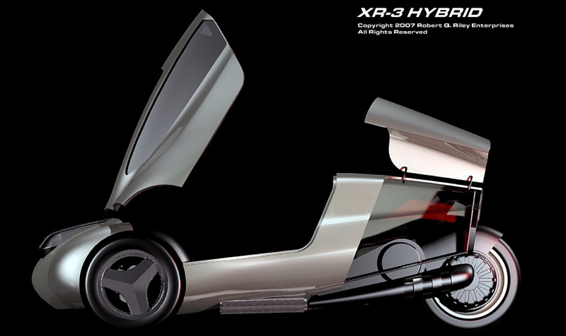 Illustration for article titled 125 MPG Diesel-Electric Three-Wheeled Car Headed For Production